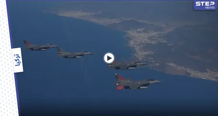 بالفيديو | | عقب إحالة ملفها لمجلس الأمن.. تركيا تسيّر مقاتلاتها في أجواء شمال قبرص: أخبار