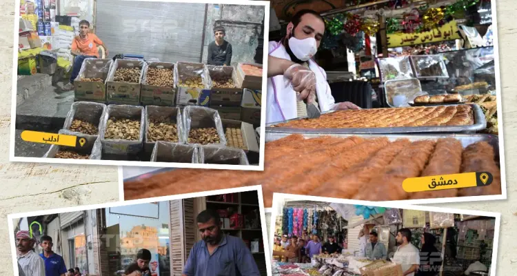 أجواء الأسواق والتحضير لعيد الفطر في سوريا: أخبار