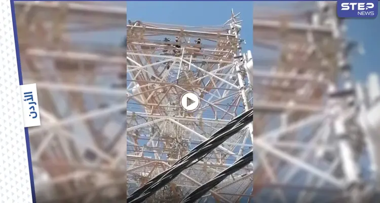بالفيديو|| محاولة انتحار جماعية في الأردن من على أعلى برج للاتصالات وسط انتشارٍ أمني كثيف: أخبار