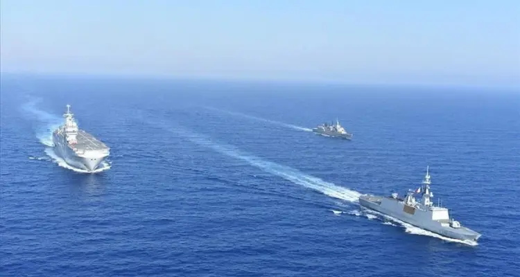 الجيش الإسرائيلي يُعلن انتهاء المناورات البحرية المشتركة مع اليونان وفرنسا وقبرص: أخبار