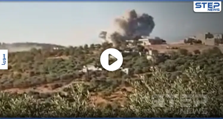 بالفيديو|| ضحايا بغارات روسية على بلدة الحمامة غربي إدلب.. والمعارضة تستهدف باص "مبيت" بالتاو: أخبار