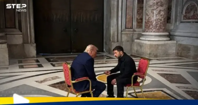 كرسي غريب وحوار سري.. الكشف عن تفاصيل"أغرب لقاء" بين ترامب وزيلينسكي: أخبار