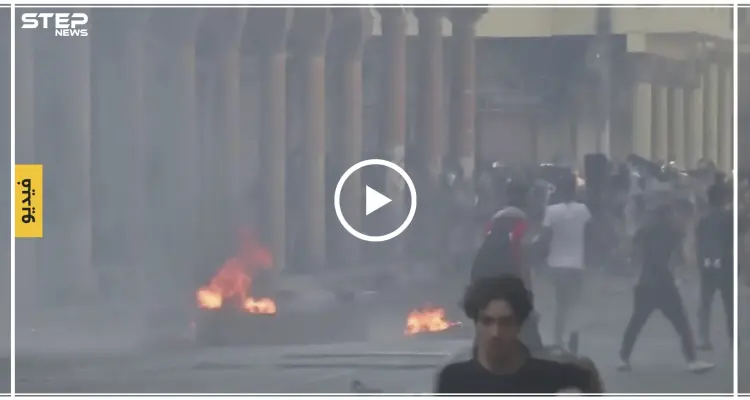 شاهد بالفيديو || 5 قتلى في احتجاجات العراق والمتظاهرون يقطعون جسر الأحرار: أخبار