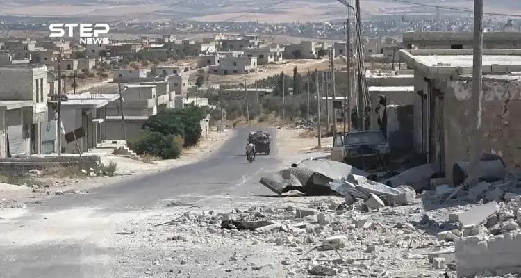 جولة ميدانية لعدسة ستيب تُظهر حجم الدمار الهائل داخل بلدة كفرسجنة جنوب إدلب: أخبار