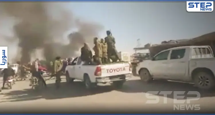 بالفيديو|| أبناء ديرالزور يُجبرون رتلاً للتحالف الدولي و"قسد" على تغيير مساره عَقَبَ مظاهرة احتجاجية: أخبار