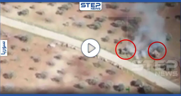 بالفيديو|| في مواجهة مباشرة .. مدرعة تابعة للمعارضة وجها لوجه مع دبابة روسية على محور النيرب بإدلب: أخبار