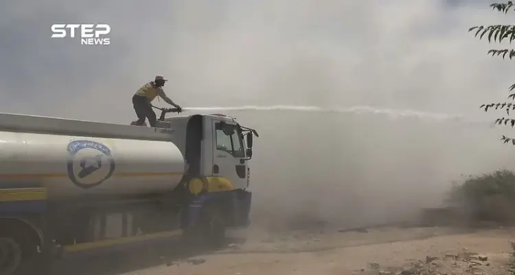 المشاهد الأولى للغارات التي استهدف مدينة معرة النعمان جنوبي إدلب أسفرت عن قتلى وجرحى: أخبار