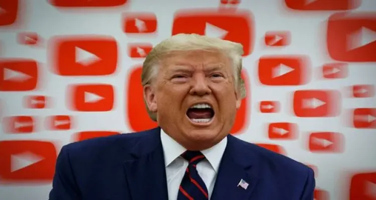 المدير العام لشركة يوتيوب يكشف موعد إلغاء الحظر المفروض على قناة ترامب: أخبار