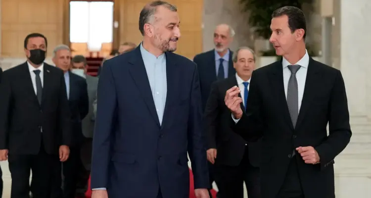 وزير خارجية إيران يلتقي بشار الأسد بدمشق بعد مغادرته بغداد.. ما الأخبار التي أوصلها له!؟: أخبار