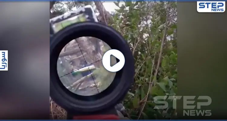بالفيديو|| لحظة رصد عنصر نظام سوري خلال قيامه بفعل غريب على جبهات اللاذقية: أخبار