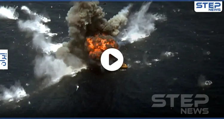 بالفيديو || صواريخ كروز الإيرانية تدمر أهدافًا في خليج عمان: أخبار