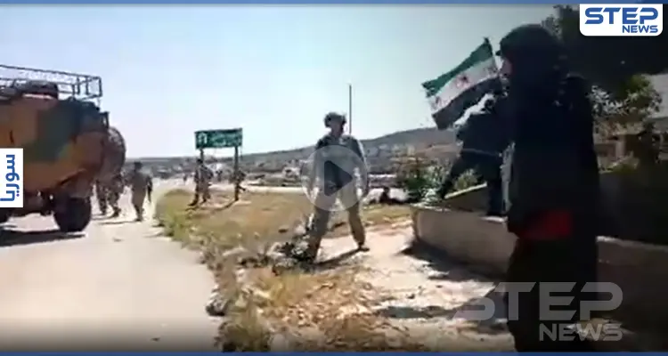 بالفيديو|| انفجار استهدف طريق الدورية الروسية التركية المشتركة قرب أريحا بإدلب.. والتفاصيل: أخبار