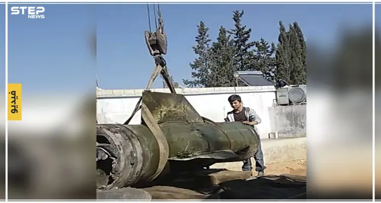 بالفيديو|| بقايا الصاروخ العنقودي الذي تسبب بمجزرة بمخيم قاح.. والمعارضة ترد على المجزرة بالغراد: أخبار