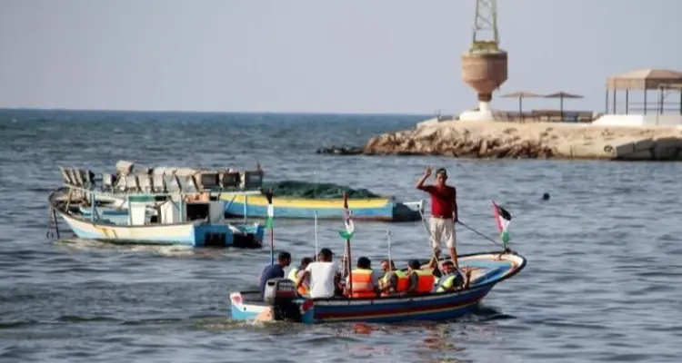 رداً على البالونات الحارقة.. إجراء من القوات الإسرائيلية في بحر غزة: أخبار