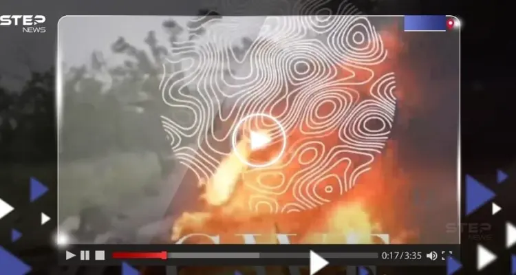 بالفيديو|| جندي أوكراني يوثق لحظة انفجار مدرعتهم أثناء مرورها في حقل ألغام روسي: أخبار