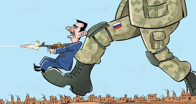 كاريكاتير || تقدّم الأسد في إدلب: أخبار