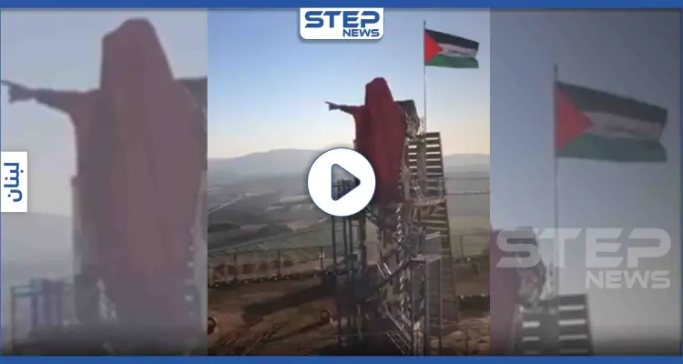 حزب الله يهدد إسرائيل بتمثالٍ لـ"سليماني" يشير إلى فلسطين (فيديو): أخبار