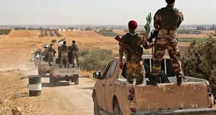 بالفيديو|| اشتباكات بين قوات قسد وفصائل المعارضة الموالية لأنقرة تخلف قتلى وجرحى: أخبار