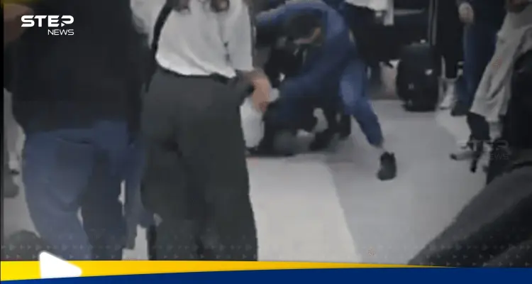 شاهد|| ماذا يجري هناك.. ضرب وسحل في مطار بيروت والسبب غير متوقع: أخبار