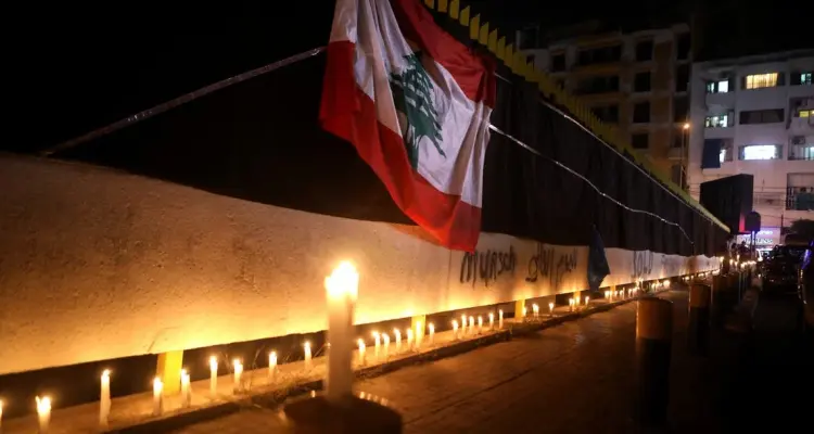 شاهد كيف يبدو لبنان غارقاً في الظلام التام.. مصدر يكشف موعد عودة الكهرباء (فيديو): أخبار