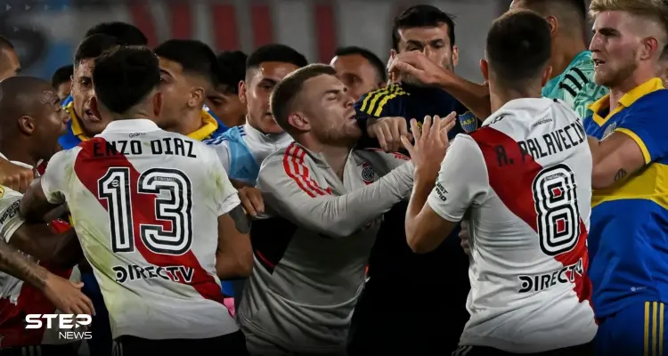 بالفيديو: خناقة شوارع و7 بطاقات حمراء في فوز ريفر بليت على بوكا جونيورز في الدوري الأرجنتيني: أخبار