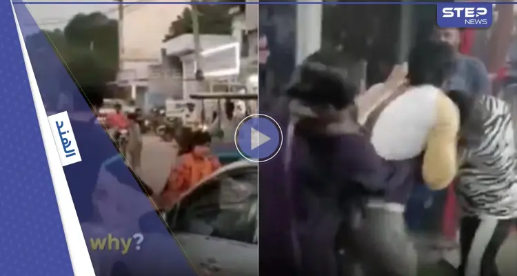 فتاتان تعتديان على والدهما بالضرب المبرح وتسحلانه وسط الطريق في الهند بسبب زوجته الثانية (فيديو): أخبار