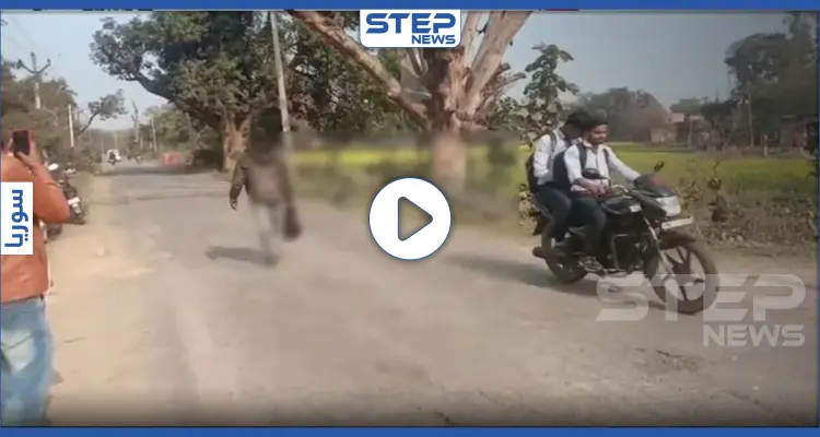 بالفيديو || مشهد مفزع.. رجل قتل زوجته ومشى برأسها في شوارع الهند: أخبار