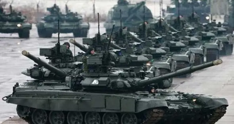 مناورات عسكرية روسية هي الأضخم في شبه جزيرة القرم قرب حدود أوكرانيا بحضور وزير الدفاع الروسي (فيديو): أخبار