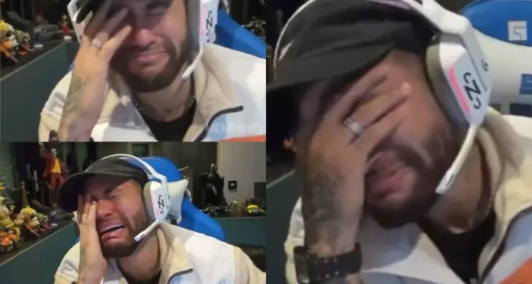 شاهد نيمار يبكي على البث المباشر بعد خسارته مليون يورو في البوكر: أخبار