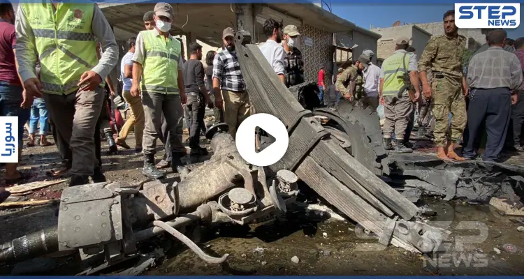 كاميرا مراقبة توثق لحظة انفجار الشاحنة في مدينة الباب شمال حلب.. ووثائق تكشف مصدرها: أخبار