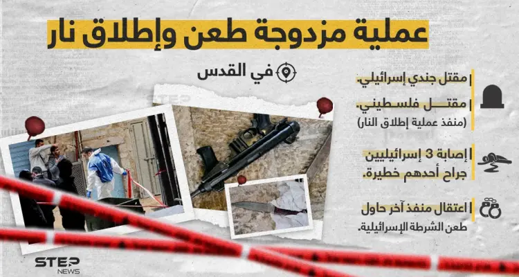 قتلى وجرحى بعد عملية طعن وإطلاق نار من قبل فلسطينين في القدس: أخبار