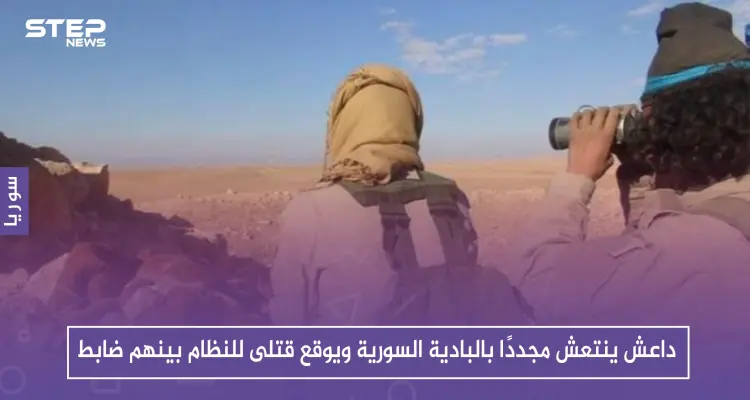 داعش ينتعش مجددًا بالبادية السورية ويوقع قتلى للنظام بينهم ضابط: أخبار