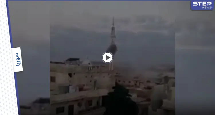 بالفيديو || قوات النظام السوري تقصف مآذنة مسجد وتُطبق الحصار على درعا: أخبار