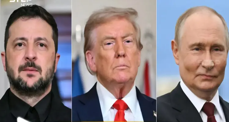 ترامب: الجمع بين بوتين وزيلينسكي كخلط الماء بالزيت: أخبار