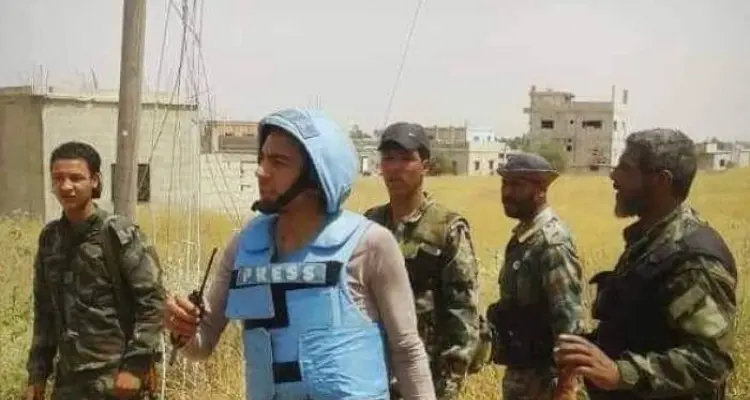 بالفيديو|| شاب من درعا البلد يهدد مراسل سما فراس الأحمد: "ما قصّرت وما رح نقصّر": أخبار