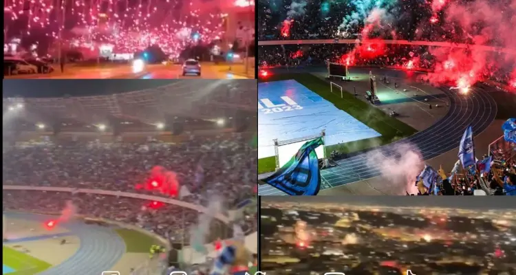 شاهد احتفالات مجنونة في مدينة نابولي بعد التتويج بلقب الدوري: أخبار