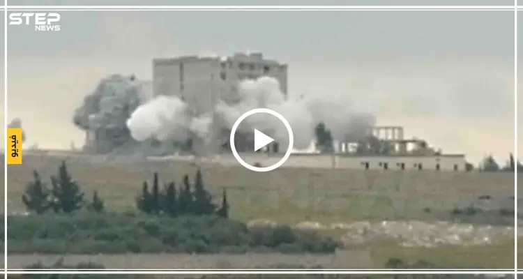 بالفيديو|| الطيران الحربي الروسي يستهدف فندقًا بريف حلب الغربي.. ويدمره بشكل تام: أخبار