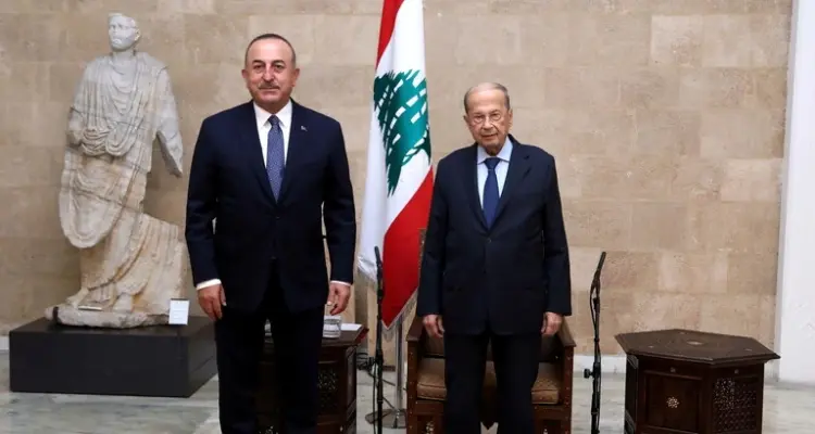 وزير الخارجية التركي يزور لبنان ويعلّق على الأزمة مع الخليج: أخبار