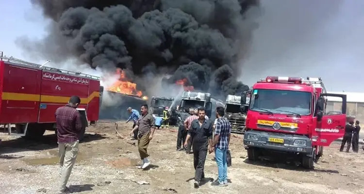 حريق آخر في مصنع للبتروكيماويات جنوب غربي إيران: أخبار