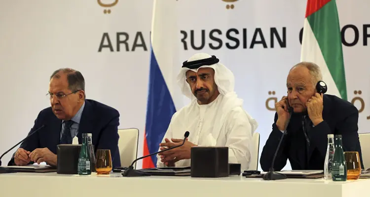 وزير الخارجية الروسي ونظيره الإماراتي يتفقان على قضايا إقليمية بينها سوريا وليبيا واليمن: أخبار