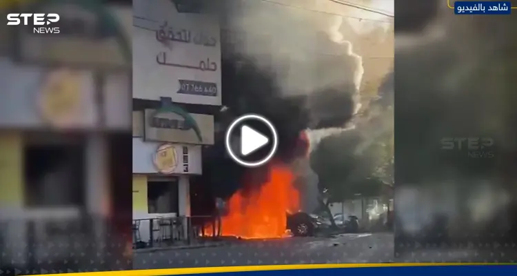 شاهد || مسيرة إسرائيلية تستهدف سيارة في النبطية جنوب لبنان: أخبار