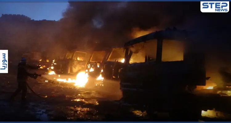 شاهد بالفيديو || ما خلّفه القصف الباليستي الروسي على مدينة سرمدا شرق إدلب: أخبار