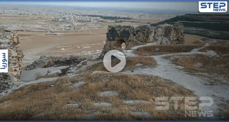 تقرير مصور|| قلعة شميميس.. قلعة عسكرية أثرية تحولت لمرصد يقصف المدنيين على يد قوات النظام السوري: أخبار