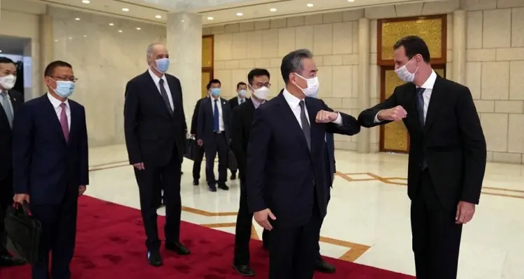 مبادرة "الحزام والطريق" أبرز ما بحثه الأسد مع وزير الخارجية الصيني: أخبار