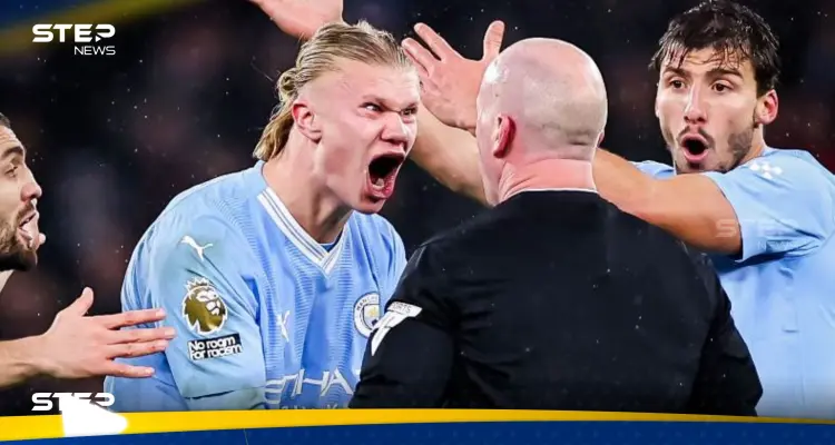 بعد واقعة هالاند والحكم.. الاتحاد الإنجليزي يوجه اتهاماً لمانشستر سيتي: أخبار