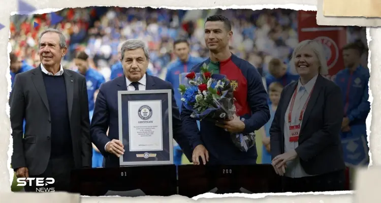 بالفيديو|| موسوعة "جينيس" تكرم كريستيانو رونالدو بعد تحقيق رقم قياسي جديد: أخبار