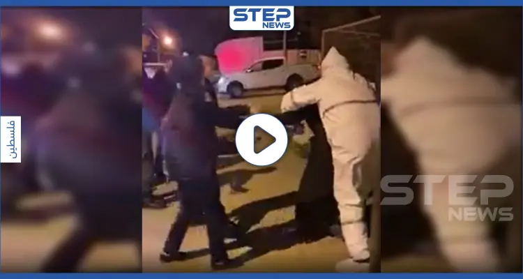 بالفيديو|| سيدة فلسطينية تحاجر طاقمًا طبيًا خلال محاولتهم أخذها للحجر الصحي: أخبار
