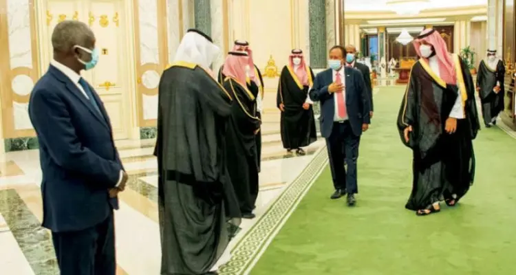 الخارجية السودانية تكشف محاور اجتماع رئيس الحكومة عبد الله حمدوك وولي العهد السعودي محمد بن سلمان: أخبار