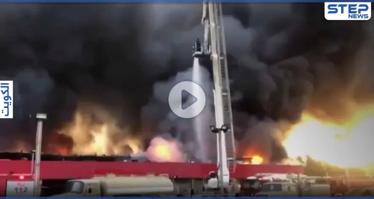 بالفيديو|| اندلاع حريق هائل في سوق مركزي بالعاصمة الكويتية واستمرار البحث عن مفقودين: أخبار