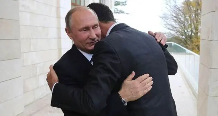 بوتين يبعث رسالة لبشار الأسد.. ويعده بهذا الأمر: أخبار